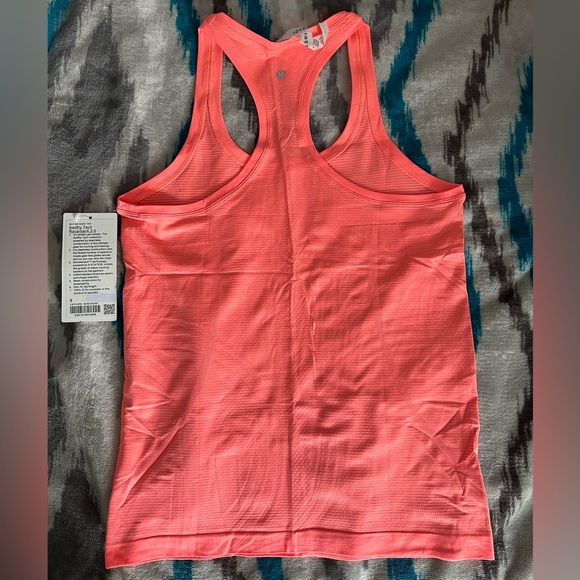Lululemon Swiftly Tech Racerback 2.0 size 8 sunset - Picture 7 of 7
